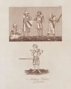 14.Yüzyılda İngiliz Askeri Kıyafetleri, Resim 100.