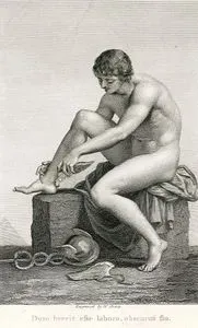 Merkür'ün (Hermes) Bileğindeki Kanatlarını Sökmesi (Çalışmaya Başladığımda 
Anlaşılmayacağım)