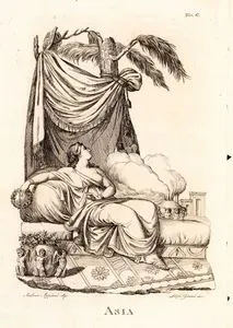 Asya Kıtasının İsim Annesi Olan Oceanus  Ve Tethys'in Kızı Asya, Asya Resim 6.