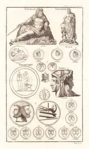 Nehir Tanrıs Okeanos, Altınçağ Tanrısı Satürn, Prometheus, İki Yüzlü Roma Tanrısı Janus
