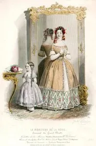 Popelin-Ducarre Tarafından Tasarlanan Süslü (Tuvalet) Elbiseler, Le Moniteur de la Mode, Journal Du Grand Monde No.32