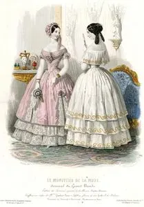 Popelin-Ducarre Tarafından Tasarlanan Elbiseler, Le Moniteur de la Mode, Journal Du Grand Monde No.36