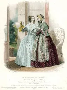 Popelin-Ducarre Tarafından Tasarlanan Süslü (Tuvalet) Elbiseler , Le Moniteur de la Mode, Journal Du Grand Monde No.41