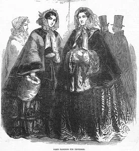 1854 Yılının Aralık Ayının Paris Modası