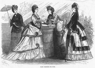 1870 Yılının Haziran Ayının Paris Modası