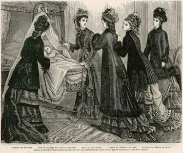 1876 Yılının Kadın Kıyafetleri