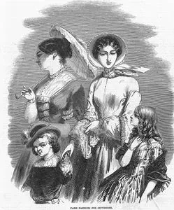 1849 Yılının Eylül Ayının Paris Modası