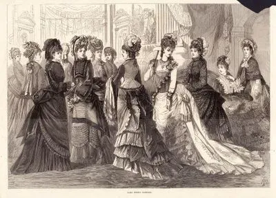 1875 Yılı Paris İlkbahar Modası