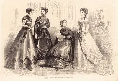 1867 Yılı Ağustos Ayının Paris Modası