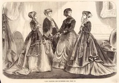 1867 Yılı Kasım Ayının Paris Modası