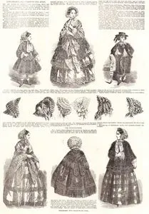 1853 Yılı Nisan Ayının Paris Modası