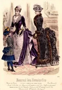 Journal des Demoiselles, Kış Modası 1882