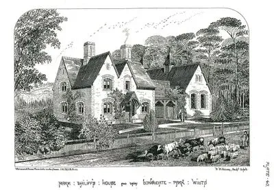 İngiltere Oxford Bölgesinde Bir Kır Evi Plate 40.