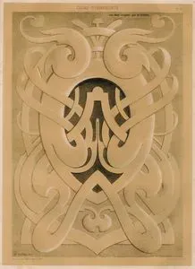 Alexandre Collette Tarafından Kalemle Çizilen Desen Çalışmaları, No.14
