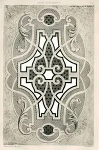 Alexandre Collette Tarafından Kalemle Çizilen Desen Çalışmaları, No.16