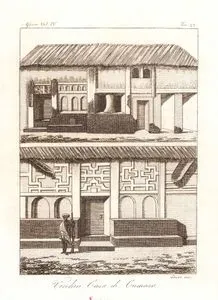 Ashanti Krallığı'nın (Gana) Kumasi Şehrinde Bir Ev, Afrika Cilt IV. Resim 72.