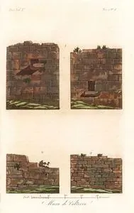 Volterra Şehrinin Duvarları, Avrupa. Cilt V. Resim 1. No.1.