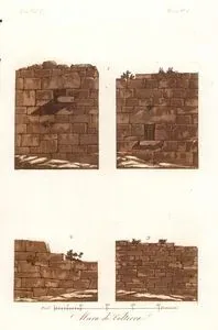 Volterra Şehrinin Duvarları, Avrupa. Cilt V. Resim 1. No.1.