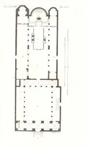 Roma'daki S.Clemente Kilisesinin Planı, Avrupa. Cilt VIII. Resim 26*.