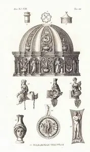 Bir Kilisenin Tavanı Ve Süslemelerinin Çizimleri, Avrupa. Cilt VIII. Resim 48.