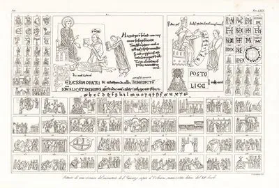 San Vincenzo Al Volturno Manastırında Bulunan XII. Yüzyıla Ait Latin El Yazmaları, Resim LXIX.