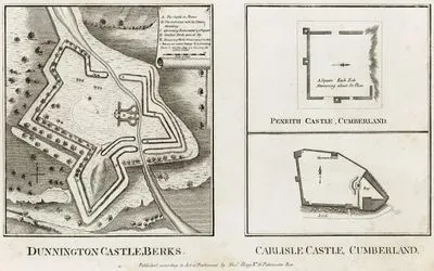 Dunnington Kalesi, Berks-Penrith Kalesi, Cumberland-Carlisle Kalesi, Cumberland