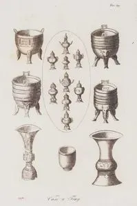 Eski Çin Bakır Ve Bronz Vazoları İle Çanları, Resim 29.