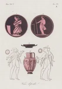 Etrüsk Vazoları ve Vazo Boyamaları, Avrupa.Cilt V. Resim 38.
