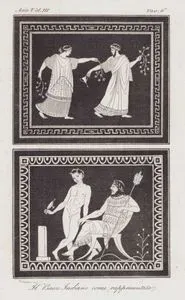 Hindistan Fatihi Baküs'ün (Dionysus) Roma Vazoları Üzerindeki Tasvirleri, Asya Cilt III. Resim 6.
