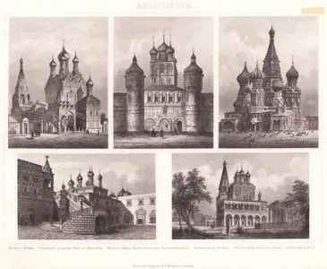 Mimarlik (Rus Kiliseleri ve Moskova Kremlin Kompleksi) 1. Meryem’in Göğe Kabulü (Dormition) Katedrali (Gürcü Ana Tanrıça (Meryem Ana) Kilisesi) 2. Rotov Kremlini’ndeki Aziz Yuhanna Kilisesi 3. Kutsal Vasili Katedrali (Vasili Blajenni) 4. Aziz Nikola ve Stolpach Kilisesi 5. Kremlin’deki Boyar Merdiveni (Bojarenstiege)