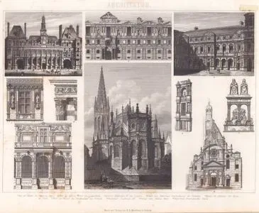 Mimari (Fransa’da Geç Rönesans ve Erken Barok Dönemi) 1. Paris’teki Saint-Pierre Kilisesi’nin Koro Bölümü 2. Belediye Sarayı (Hotel de Ville) 3. Louvre Avlusunun Bir Bölümü 4. Louvre’daki IV. Henri Galerisi 5. Delorme’un Tuileries Sarayı’nın Bahçe Cephesine Ait Bir Bölüm 6. Paris’teki Saint-Étienne-du-Mont Kilisesi 7. Orleans Belediye Binası Cephesinin Bir bölümü 8. XII. Louis’in Mezarı 9. Anet Şatosu’nun Portalı 10. Delorme’un Fransız Sütunu