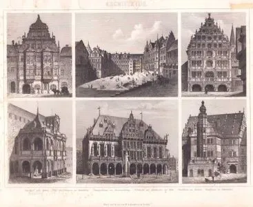 Mimari (Alman Rönesansı - Belediye Binaları) 1. “Gasthof zum Bitter” Adlı Han 2. Heidelberg Şatosu’nun Avlusu 3. Braunschweig’da Lonca Binası (Gewandhaus) 4. Köln Belediye Sarayı’nın Ön Holü / Giriş Revakı 5. Bremen Belediye Binası 6. Schweinfurt Belediye Binası