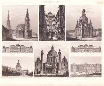 Mimari (Almanya ve Avusturya’da Barok Mimari) 1. Nürnberg’deki Haller Evi’nin Avlusu 2. Katolik Kilisesi 3. Frauenkirche (Meryem Ana Kilisesi) 4.Dresden’deki Zwinger Sarayı 5. Hofburg Sarayı 6.-7. Prens Eugene’in Sarayı (Belvedere Galerisi) 8. Viyana’daki Karlskirche (Aziz Charles Kilisesi)