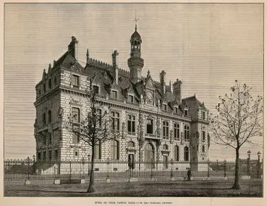 Hotel De Ville, Paris-M.Leon Guelorget, Mimar
