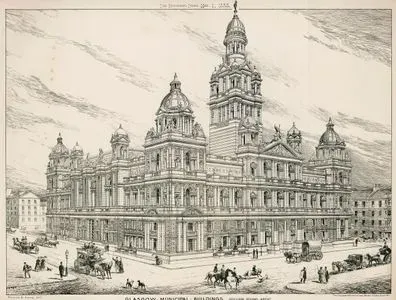 Glasgow Belediye Binası-William Young, Mimar