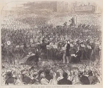 Londra'da Handel Festivali Kapsamında Crystal Palace Yapılan Bir Konser