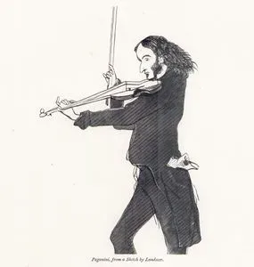 Keman Virtüözü Ve Besteci Niccolo Paganini