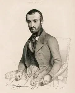 Fransız Besteci Ve Keman Virtüözü Charles Dancla