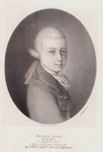 Wolfgang Amadeus Mozart (1770 Yılında 15 Yaşında iken Yapılan Resimden)