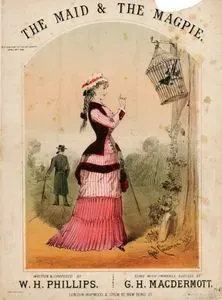 Genç Kız Ve Saksağan Kuşu, W.H.Phillips'in Bestelediği Ve Yazdığı, G.H.Macdermott'un Söylediği Şarkı