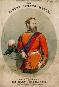 Albert Edward, Brinley Richards Tarafından Piyano İçin Bestelenen Marş