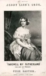 Jenny Lind'in Şarkıları, Elveda Vatanım, Felix Cantier'in Bestelediği Şarkı