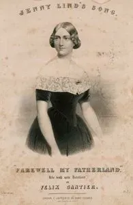 Jenny Lind'in Şarkıları, Elveda Vatanım, Felix Cantier'in Bestelediği Şarkı