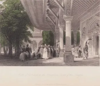 Topkapı Sarayının Arz Odasına Giriş