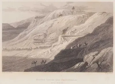 Pamukkale'de Traverten Terasları ve Taşlaşmış Şelaleler, Denizli