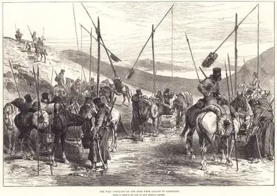 1877-1878 Osmanlı-Rus Savaşı (93 Harbi) Sırasında Galatz’tan Barbosu’ya Giden Kazak Süvarileri