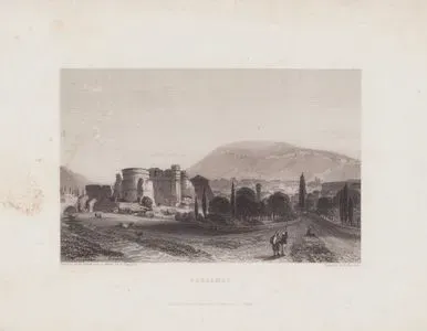 Bergama İlçesi Ve Aziz John (Aziz Yuhanna-Aziz Jean) Kilisesinin Kalıntıları