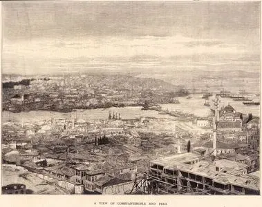 İstanbul Ve Pera'nın Manzarası