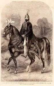 Padişah Abdülmecid Bayram Töreninde