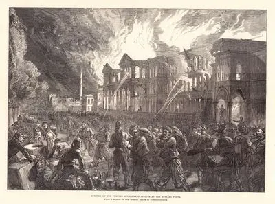 23 Mayıs 1878 Tarihinde Bab-ı Ali'de Çıkan Yangın